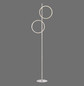 Preview: JUST LIGHT MINI RITUS LED Stehleuchte Warmweiss 21W 2-fach silber 15396-21