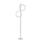Preview: JUST LIGHT MINI RITUS LED Stehleuchte Warmweiss 21W 2-fach silber 15396-21