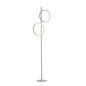 Preview: JUST LIGHT MINI RITUS LED Stehleuchte Warmweiss 21W 2-fach silber 15396-21