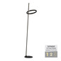 Preview: JUST LIGHT RITUS LED Stehleuchte Warmweiss Dimmbar 19,5W 2-fach schwarz 15397-18