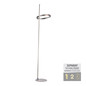 Preview: JUST LIGHT RITUS LED Stehleuchte Warmweiss Dimmbar 19,5W 2-fach stahl 15397-55