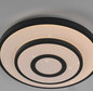 Preview: JUST LIGHT TURANUS LED Deckenleuchte Warmweiss 17W schwarz 15454-18