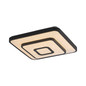 Preview: JUST LIGHT TURANUS LED Deckenleuchte Warmweiss 17W schwarz 15455-18