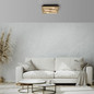 Preview: JUST LIGHT AKUSTIK LED Deckenleuchte Warmweiss 10W Holz-natur 15590-79