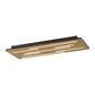 Preview: JUST LIGHT AKUSTIK LED Deckenleuchte Warmweiss 25W Holz-natur 15591-79