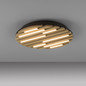 Preview: JUST LIGHT AKUSTIK LED Deckenleuchte Warmweiss 12W Holz-natur 15592-79