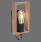 Preview: JUST LIGHT FRANKY Wandleuchte E27 max. 60W schwarz 15654-18