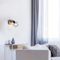 Preview: JUST LIGHT JARO Wandleuchte E27 max. 60W Holz-natur 15671-78