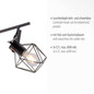 Preview: JUST LIGHT JARO Wand- und Deckenleuchte E27 max. 60W 3-fach Holz-natur 15673-78