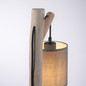 Preview: JUST LIGHT GERDA TRIBU Tischleuchte E27 max. 10W taupe 15784-29