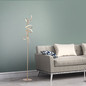 Preview: JUST LIGHT CURLS LED Stehleuchte Warmweiss Dimmbar 22W 2-fach messingmatt 19031-60