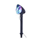 Preview: JUST LIGHT DISCO LED Erdspießleuchte RGB 3W schwarz IP44 19035-18