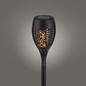 Preview: JUST LIGHT FACKEL-SOL LED Erdspießleuchte Warmweiss 0,24W 12-fach schwarz IP44 19106-18-3