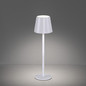 Preview: JUST LIGHT EURIA LED AKKU-Tischleuchte Warmweiss Dimmbar 2,5W weiss IP54 19250-16