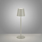 Preview: JUST LIGHT EURIA LED AKKU-Tischleuchte Warmweiss Dimmbar 2,5W greige IP54 19250-40