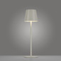 Preview: JUST LIGHT EURIA LED AKKU-Tischleuchte Warmweiss Dimmbar 2,5W greige IP54 19250-40
