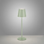 Preview: JUST LIGHT EURIA LED AKKU-Tischleuchte Warmweiss Dimmbar 2,5W grün IP54 19250-43