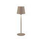 Preview: JUST LIGHT BOTERIA LED AKKU-Tischleuchte Warmweiss Dimmbar 2,5W sand IP54 19251-39