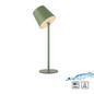 Preview: JUST LIGHT BOTERIA LED AKKU-Tischleuchte Warmweiss Dimmbar 2,5W grün IP54 19251-43