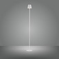 Preview: JUST LIGHT EURIA LED AKKU-Stehleuchte Warmweiss Dimmbar 2,5W weiss IP54 19252-16