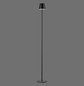 Preview: JUST LIGHT EURIA LED AKKU-Stehleuchte Warmweiss Dimmbar 2,5W schwarz IP54 19252-18