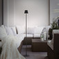 Preview: JUST LIGHT EURIA LED AKKU-Stehleuchte Warmweiss Dimmbar 2,5W schwarz IP54 19252-18