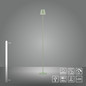 Preview: JUST LIGHT EURIA LED AKKU-Stehleuchte Warmweiss Dimmbar 2,5W grün IP54 19252-43