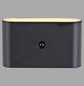 Preview: JUST LIGHT AKKU ZIDDY LED AKKU-Wandleuchte Warmweiss 3W 2-fach schwarz IP44 19475-18