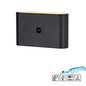 Preview: JUST LIGHT AKKU ZIDDY LED AKKU-Wandleuchte Warmweiss 3W 2-fach schwarz IP44 19475-18