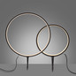 Preview: JUST LIGHT ZIRKULU LED Erdspießleuchte Warmweiss 19,5W 2-fach schwarz IP65 1951X-SET