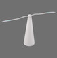 Preview: JUST LIGHT SWAT LED Fliegenwedler 0,6W weiss 86208-16
