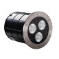 Preview: Kanlux Bodeneinbaustrahler TURRO LED Silber IP67 18983