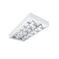 Preview: Kanlux Aufbau-Rasterleuchte NOTUS 4LED G13 Weiß 2x 22674