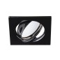 Preview: Kanlux Einbauleuchten-Set inklusive Lampe TRIBIS II 3er-Pack LED GU10 Schwarz 3x 23853