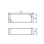 Preview: Kanlux Elektronischer Transformator POWELED Weiß 26815