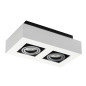 Preview: Kanlux STOBI 26833 Anbau Downlight 2x max. 25W GU10 weiss