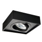 Preview: Kanlux MINI GORD 28781 Einbau Downlight max. 35W GX5,3/GU10 schwarz