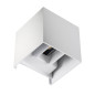 Preview: Kanlux LED REKA 28992 Fassadenleuchte 7W Neutralweiss 4000K weiss