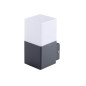 Preview: Kanlux VADRA 29010 Gartenleuchte max. 11W E27 anthrazit