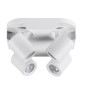 Preview: Kanlux LAURIN 29128 Wand-Deckenleuchte 4x max. 35W GU10 weiss