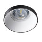 Preview: Kanlux SIMEN 29138 Einbau Downlight max. 35W GX5,3/GU10 schwarz/weiss