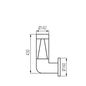 Preview: Kanlux INVO 29174 Gartenleuchte max. 20W E27 graphit