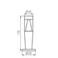 Preview: Kanlux INVO 29176 Gartenleuchte max. 20W GU10 graphit