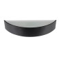 Preview: Kanlux Wandleuchte JASMIN E27 Schwarz 29209
