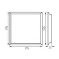 Preview: Kanlux LED-Einlege-Panel BLINGO LED Weiß 29816