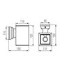 Preview: Kanlux 29832 LART Wandleuchte E27 IP54