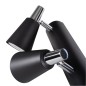 Preview: Kanlux Wand-Deckenleuchte SEMPRA GU10 Schwarz 4x 33097