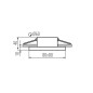 Preview: Kanlux Einbau-Downlight, Einbauleuchte FLINI IP44 Gx5,3/GU10 Weiß IP44/20 33121