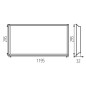 Preview: Kanlux BLINGO P 38W 4560 NW LED panel Weiß 371777