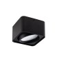 Preview: Kanlux TUBEO ES 50-B GU10 Deckeneinbauleuchte Schwarz 33271